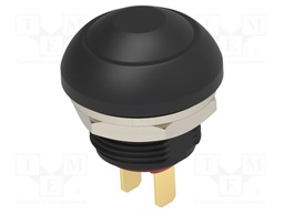 Switch: push-button; Pos: 2; SPST-NO; 0.125A/125VAC; 0.2A/50VDC
