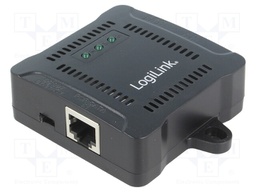 Extender PoE; PoE (PoE); black; RJ45 socket x2