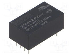 Converter: DC/DC; Uin: 4.5÷36V; Uout: 2÷35VDC; Iout: 500mA; 4.5g