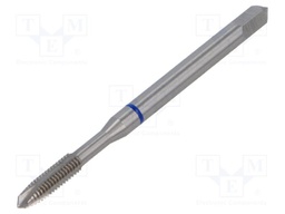 Tap; HSS-E; M4; 0.7; 63mm; to the through holes,stainless steel