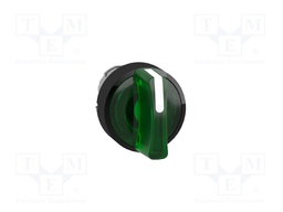 Switch: rotary; Stabl.pos: 1; 22mm; green; Illumin: LED; IP66; Pos: 3