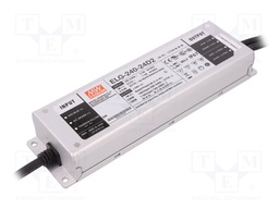 Power supply: switched-mode; LED; 240W; 24VDC; 10A; 100÷305VAC
