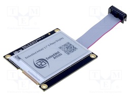 Display; Features: 2 colours,e-paper,pixel size:  0.217x0.217mm