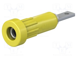 Connector: 2mm banana; socket; 10A; 30VAC; 60VDC; Cutout: Ø4.9mm