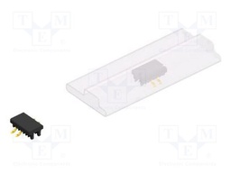 Connector: pin strips; pin header; male; PIN: 2; 2mm; SMT; 1x2; 100V