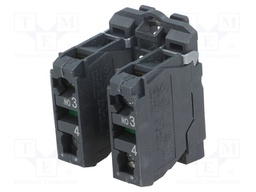 Contact block; 22mm; Harmony XB5; -25÷70°C; front fixing