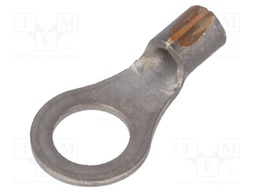 Ring terminal; M4,5; 0.3÷1.42mm2; crimped; for cable; nickel; 5mm