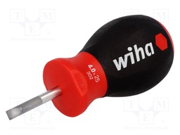 Screwdriver; slot; Size: 4,0x0,8mm; Blade length: 25mm