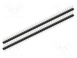 Connector: pin strips; pin header; male; PIN: 40; 2mm; THT; 1x40