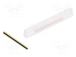 Connector: pin strips; pin header; male; PIN: 31; 2mm; SMT; 1x31