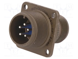 Connector: circular; Series: 97; socket,plug; male; PIN: 5; 13A