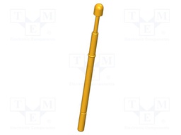 Test needle; Operational spring compression: 4mm; 8A; Ø: 2.3mm