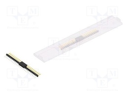 Connector: pin strips; pin header; male; PIN: 24; 2mm; SMT; 1x24