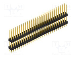 Connector: pin strips; pin header; male; PIN: 58; 2.54mm; THT; 2x29