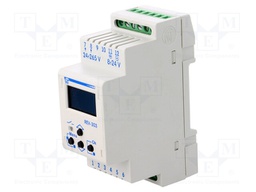 Programmable time switch; Range: 1 year; SPDT; 24÷265VAC; 8÷24VDC