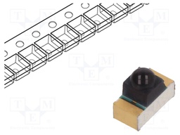 Phototransistor; λp max: 870nm; 30V; 13°; λd: 770-1090nm; 0.04mm2