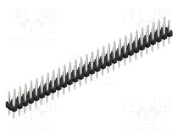 Connector: pin strips; pin header; male; PIN: 58; 2mm; THT; 2x29