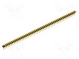 Connector: pin strips; pin header; male; PIN: 47; 2mm; THT; 1x47