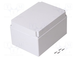 Enclosure: multipurpose; X: 228mm; Y: 308mm; Z: 179mm; SCABOX; grey
