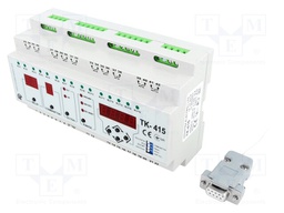 Timer; Range: 0,1s÷99h; relay SPST x15; 85÷270VAC; DIN