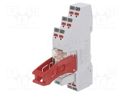 Relay: interface; SPDT; Ucoil: 24VAC; 16A; 16A/250VAC; 16A/24VDC