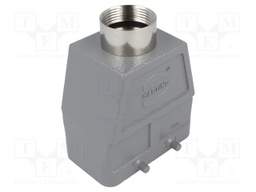 Enclosure: for HDC connectors; Han B; size 10B; for cable; high