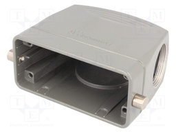 Enclosure: for HDC connectors; size 16B; for cable; for latch