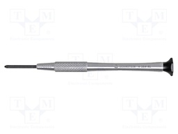 Screwdriver; Phillips; precision; PH0000; Blade length: 16mm