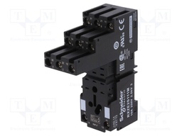 Relays accessories: socket; PIN: 11; Mounting: DIN; 10A; 250VAC