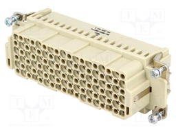 Connector: rectangular; female; Han DD HMC; PIN: 108; size 24B