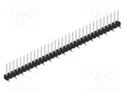 Connector: pin strips; pin header; male; PIN: 33; 2.54mm; SMT; 1x33