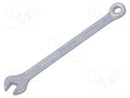 Wrench; combination spanner; 4mm; tool steel; thin; 7 MM; L: 85mm