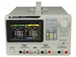 Power supply: programmable laboratory; Channels: 3; 0÷32VDC; 3.2A
