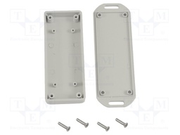 Enclosure: multipurpose; X: 80mm; Y: 80mm; Z: 20mm; with fixing lugs