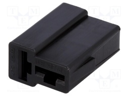 Terminals cover; female; for push-on 6.3mm connectors; ways: 2