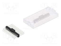 Connector: pin strips; pin header; male; PIN: 24; 2.54mm; SMT; 2x12