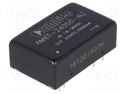 Converter: DC/DC; 6W; Uin: 18÷36V; Uout: 5VDC; Uout2: -5VDC; DIP24