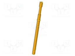 Test needle; Operational spring compression: 4mm; 5A; Ø: 1.8mm