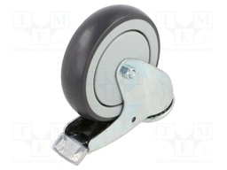 Transport wheel; Ø: 125mm; W: 27mm; H: 157mm; torsional; 120kg