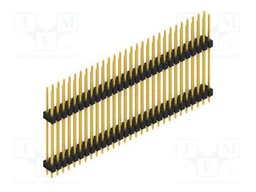 Connector: pin strips; pin header; male; PIN: 58; 2.54mm; THT; 2x29