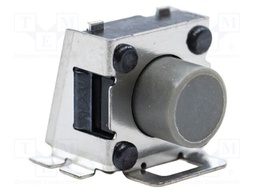 Microswitch TACT; SPST-NO; Pos: 2; 0.05A/12VDC; SMT; none; 1.85N