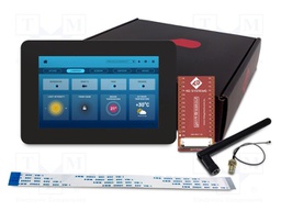 Display: TFT; 5"; 800x480; Window dimensions: 108x64.8mm; 540cd/m2