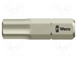 Screwdriver bit; Hex-Plus hexagon keys; HEX 6mm; TORSION