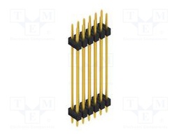 Connector: pin strips; pin header; male; PIN: 12; 2.54mm; THT; 2x6