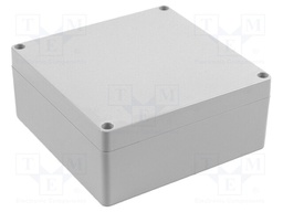 Enclosure: multipurpose; X: 140mm; Y: 140mm; Z: 60mm; 1554; grey; IP68