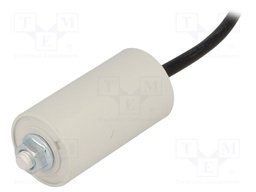 Capacitor: motors, run; 12uF; 450V; Ø35x65mm; -25÷70°C; ±10%; V: 4