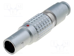 Connector: circular; Series: 0B; plug; male; soldering; for cable