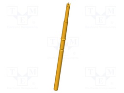 Test needle; Operational spring compression: 6.4mm; 5A; Ø: 1.3mm