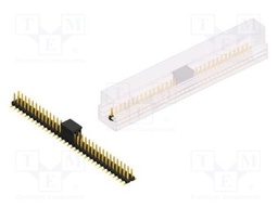 Connector: pin strips; pin header; male; PIN: 66; 2.54mm; SMT; 2x33