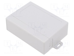 Enclosure: multipurpose; X: 63.3mm; Y: 87.5mm; Z: 29mm; ABS; grey